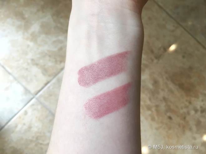 Две розово-лиловые помады - Artdeco Lip Passion Smooth Touch Lipstick 35 и Essence Longlasting Lipstick Nude 03 Come Naturally