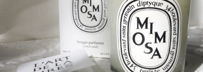 Diptyque Mimosa scented candle - запах весны