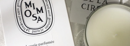 Diptyque Mimosa scented candle - запах весны