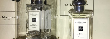 Мой букет свежесрезанных пионов от Jo Malone. Art of fragrance combining с Peony and blush suede и Basil and Neroli