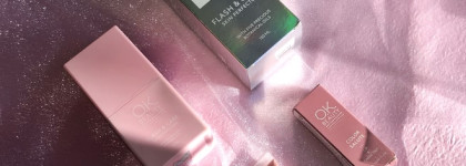 Прекрасные продукты O.K. Beauty - Тинт для губ и щек Color Salute Lip and Cheek Tint в оттенко 02 COCOA и Мерцающий лосьон для тела Body Lotion Flash and Care Skin Perfector