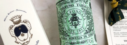 Мое знакомство с Santa Maria Novella : Вода на основе травы Санта Мария и Ароматический уксус