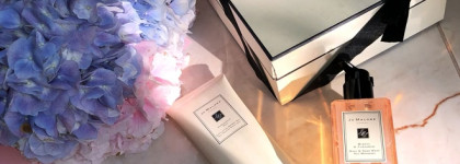 Jo Malone : Очищающий гель-скраб для тела Pomegranate Noir и Гель для душа Mimosa & Cardomom