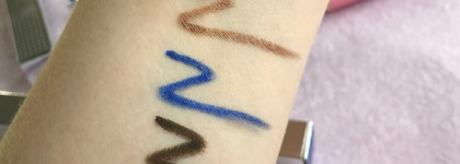 Карандаши для глаз OK Beauty Slide and Stay, оттенки Robin, Loon и Cobalt