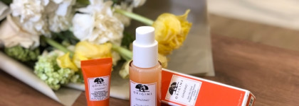 Придаём коже сияние с Origins Into the Glow Brightening Serum и Ultra-Hydrating Energy-Boosting Cream