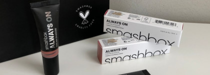 Стойкие кремовые тени Smashbox Always On в оттенках Rose и Guava