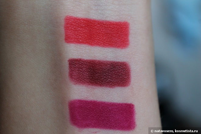Косметический шок с TF liner & shadow в оттенках #108 Magenta, #124 Cabernet, #119 Red