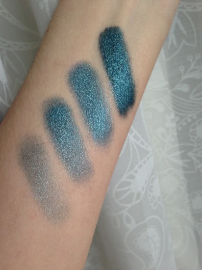 Catrice liquid metal eyeshadow 060 Petrol Pan