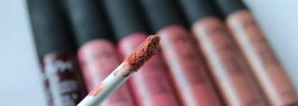 NYX soft matt lip creams: Cannes, Abu Dhabi, London, Athens, Istanbul