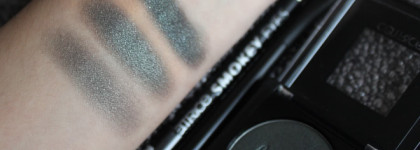 Карандаш Catrice Velvet Matt Smokey Eyes Pencil 010 Please, Mauve Black! Тени Catrice Prêt-à-Lumière Longlasting Eyeshadow 080 Mon Glamour, Кисть Catrice Duo Eyeshadow Brush