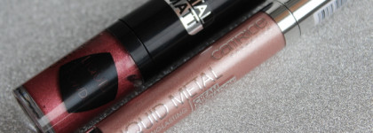 Catrice Liquid Metal Longlasting Cream Eyeshadow 030 Daily Dose Of Rose, Liquid Lip Powder - Metal Matt 020 Frame Of Roses