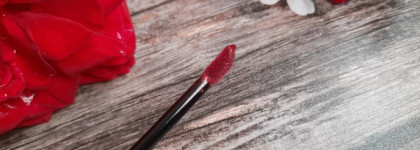 Бюджетная сочная красотка - жидкая губная помада Cream Lip Shine Metal от Sephora в оттенке №22 Sugar Dose