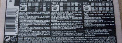 The Maybelline New York: The Blushed Nudes