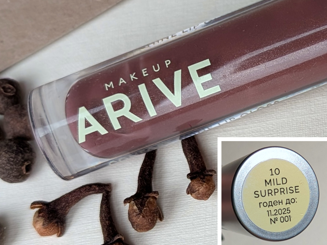 Arive Makeup Comfort Shine Lip Gloss в оттенке 10 Mild Surprise