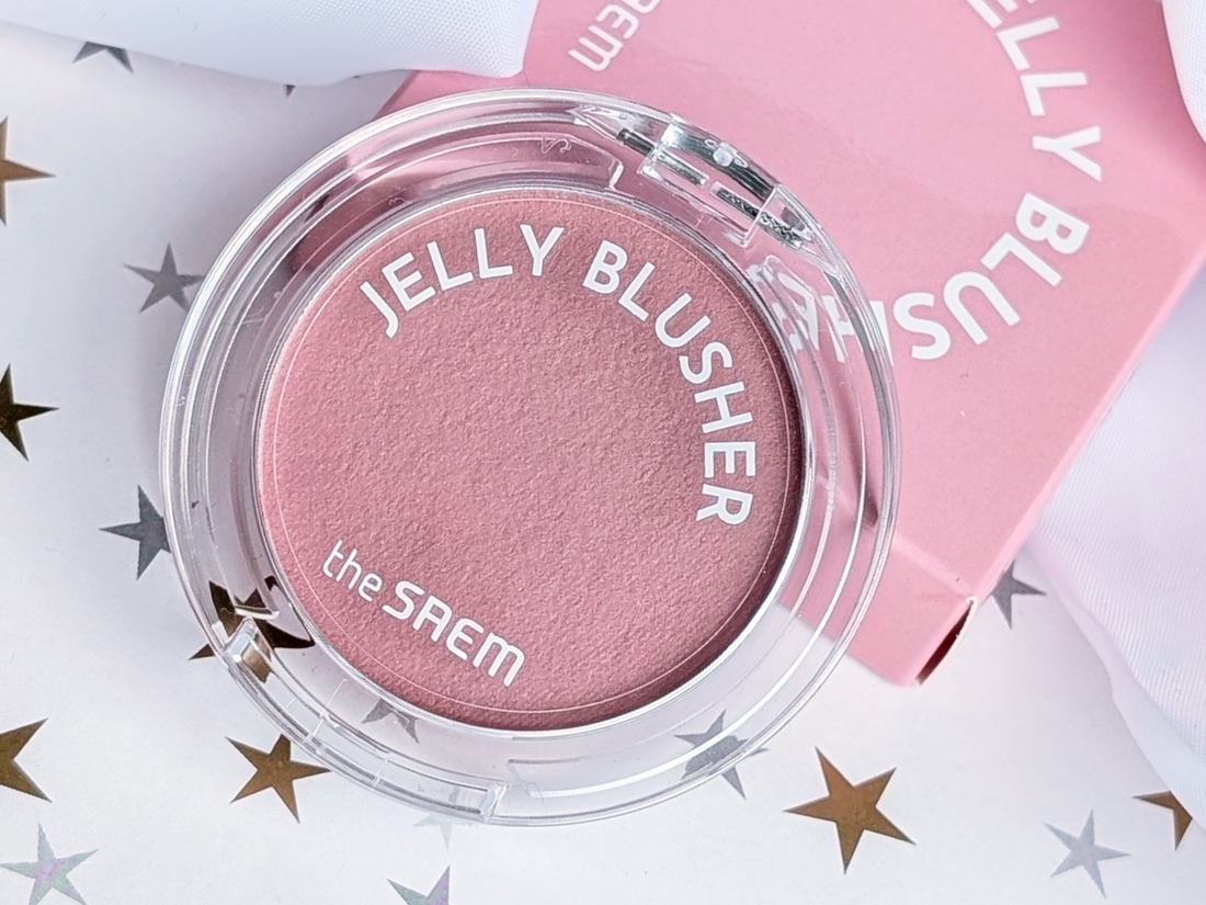 The Saem Jelly Blusher PP02 Baby Lavender, дневной свет