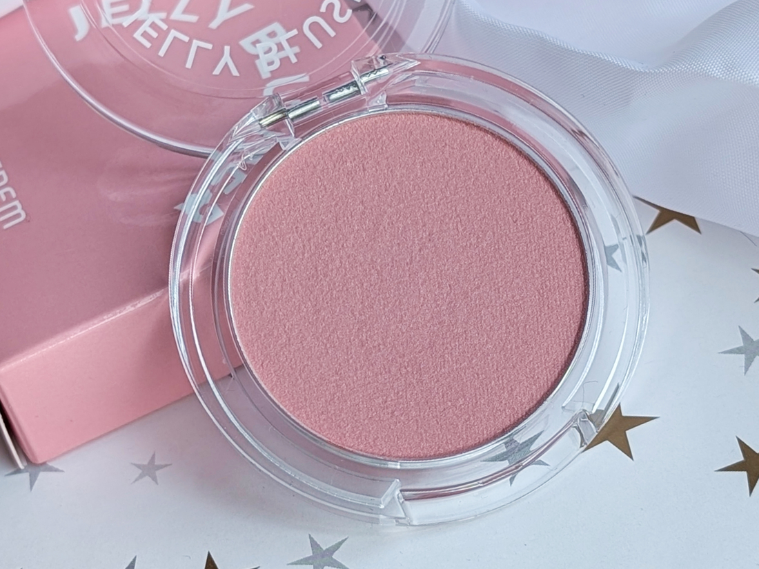 The Saem Jelly Blusher PP02 Baby Lavender, дневной свет