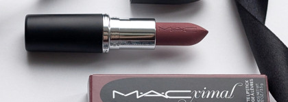 Повседневная мрачность с MAC Macximal Matte Lipstick 650 Soar