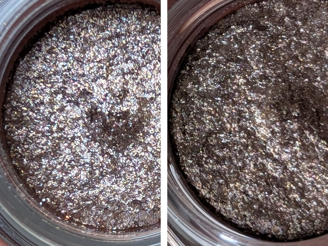 Bodyography Glitter Pigment Caviar, дневной свет
