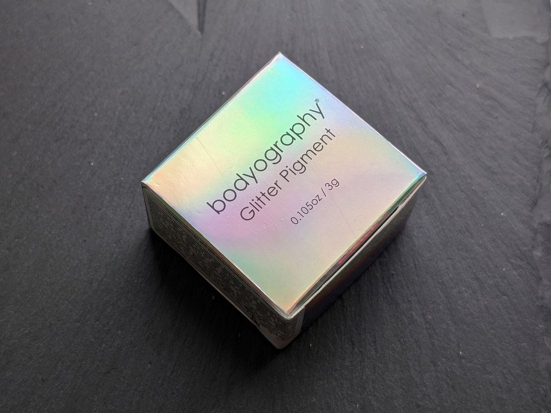 Bodyography Glitter Pigment Caviar упаковка
