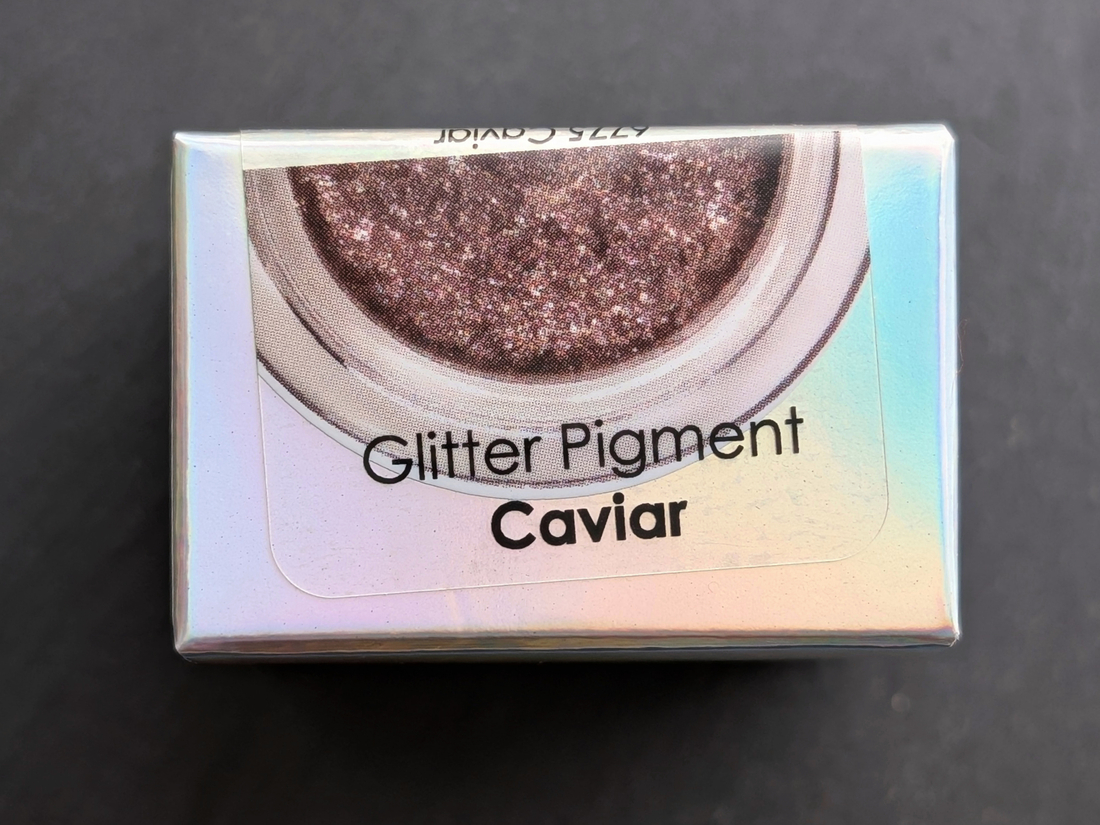 Bodyography Glitter Pigment Caviar упаковка