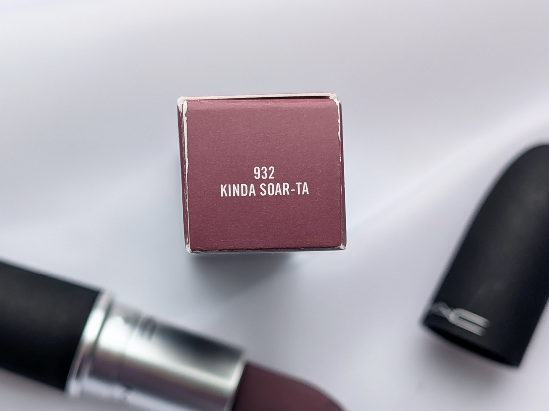 MAC Powder Kiss Lipstick 932 Kinda Soar-ta