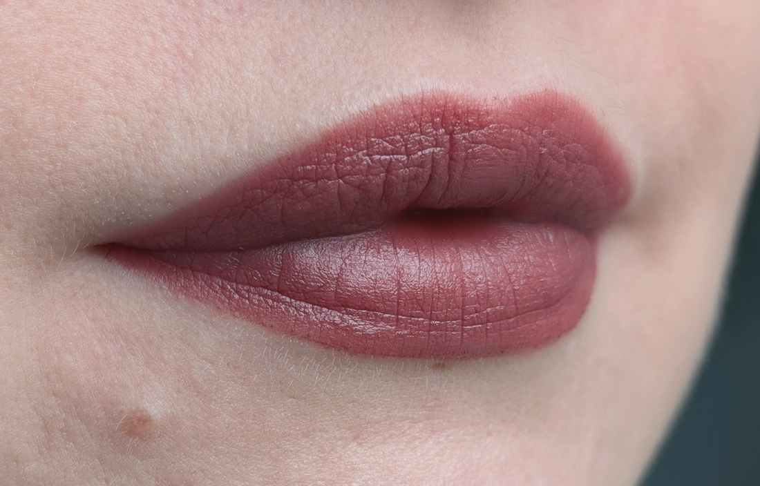 MAC Powder Kiss Kinda Soar-ta, несколько слоёв, дневной свет