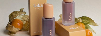 Laka Fruity Glam Tint 123 Unsweet Berry и 121 Ash Nut