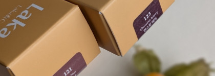 Laka Fruity Glam Tint 123 Unsweet Berry и 121 Ash Nut