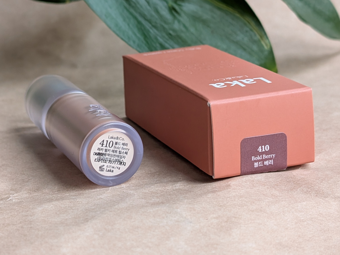 Laka Bulky Matte Lipstick 410 Bold Berry