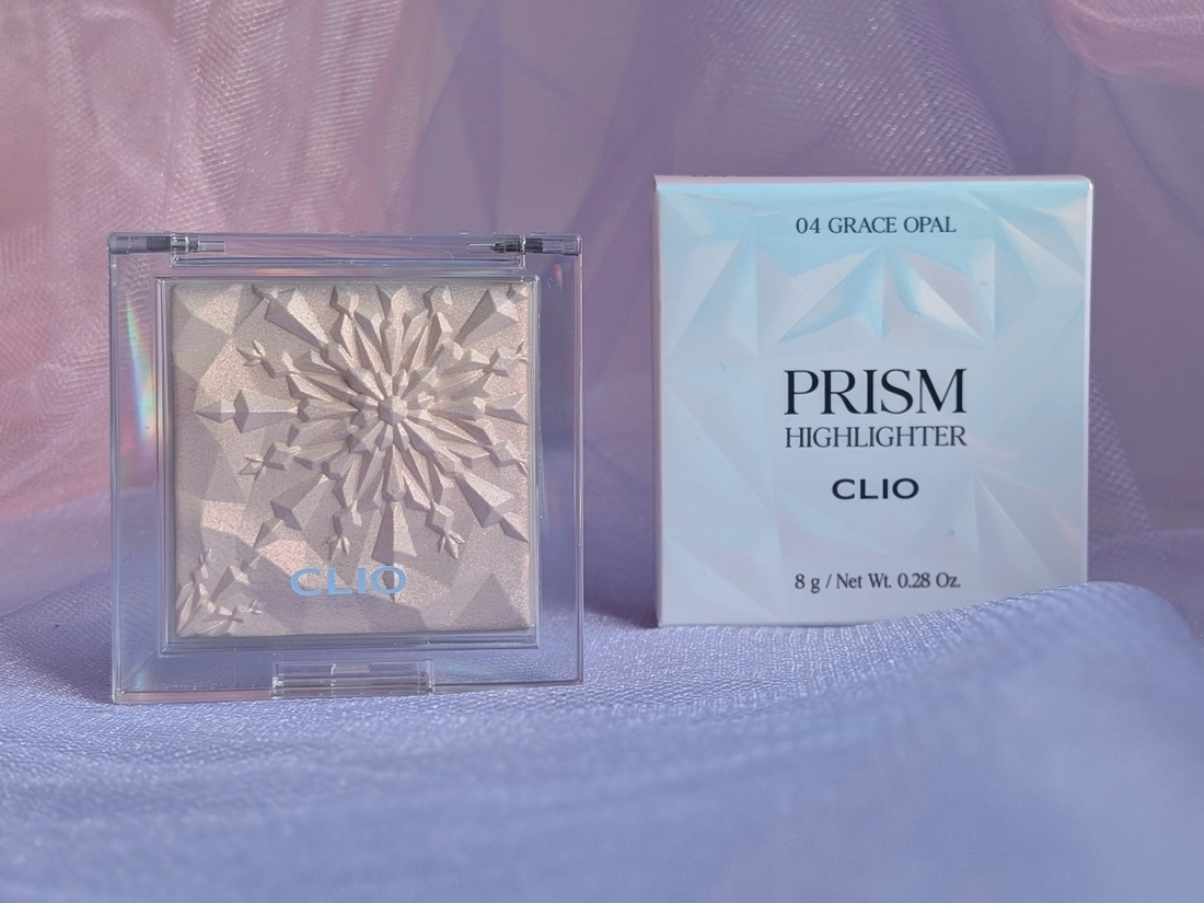 Clio Prism Highlighter 04 Grace Opal, дневной свет