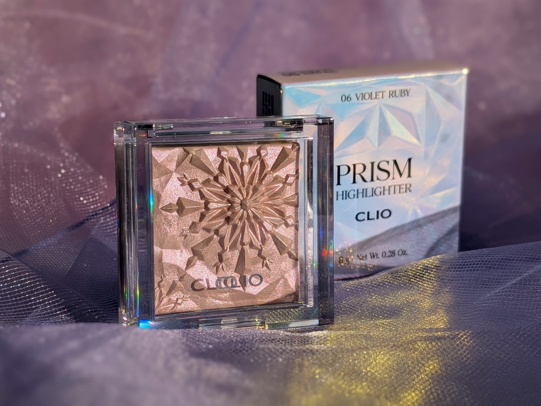 Clio Prism Highlighter 06 Violet Ruby, яркое солнце
