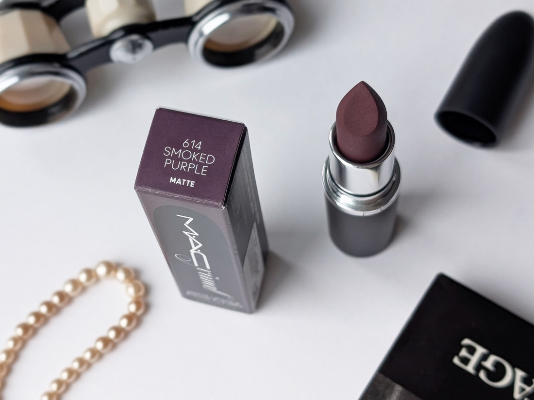 MAC Macximal Matte Lipstick 614 Smoked Purple