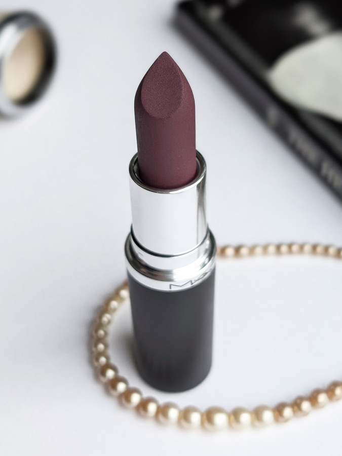 MAC Macximal Matte Lipstick 614 Smoked Purple