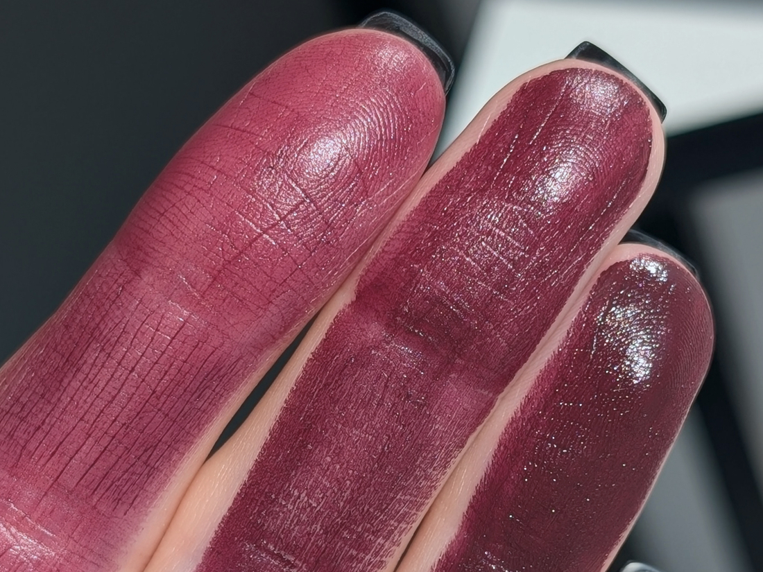 MAC Smoked Purple, в растушёвке/1 слой/несколько слоёв, солнце