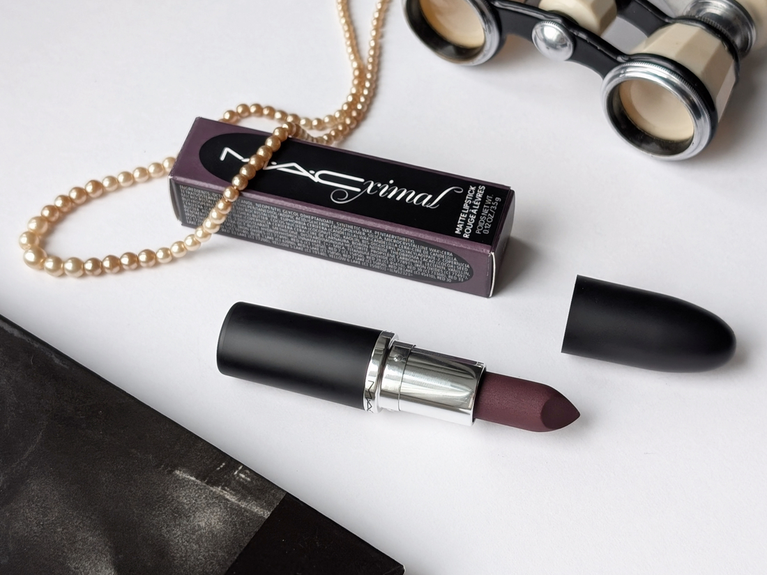 MAC Macximal Matte Lipstick 614 Smoked Purple