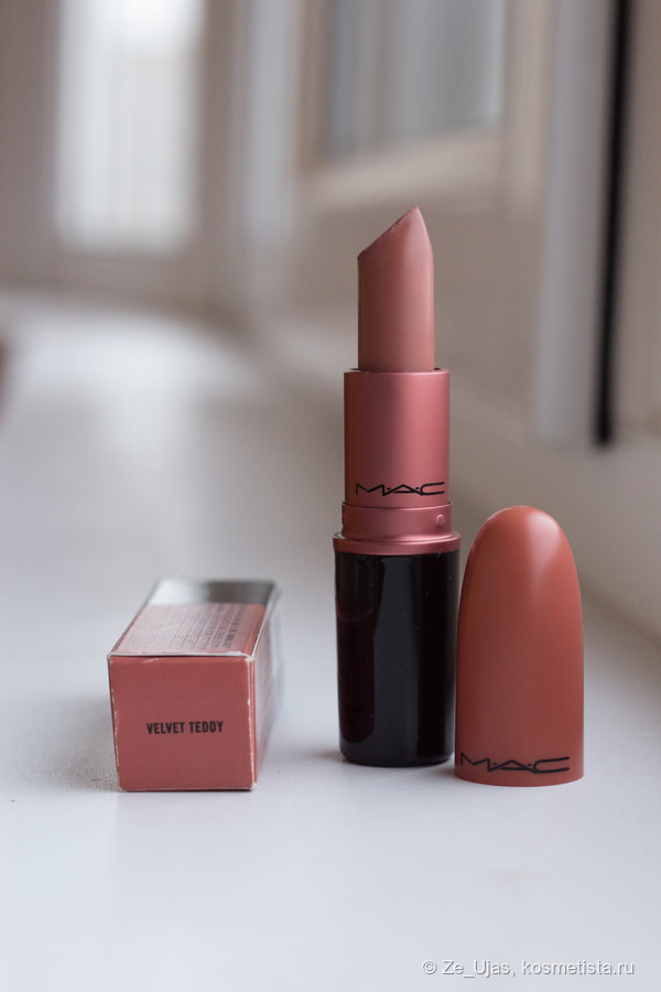 MAC matte lipstick Velvet Teddy – идеальный нюд или банальный беж