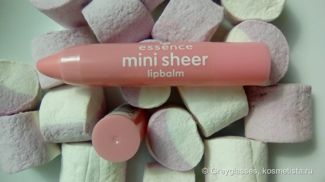 Полюбившаяся мне помада-бальзам Mini Sheer от Essence