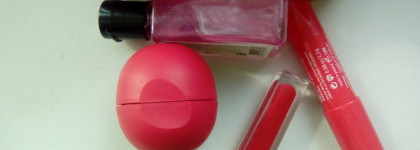 Один из любимцев - Бальзам для губ EOS Pomegranate Raspberry (Гранат и малина)