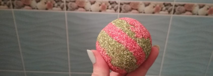 Освежающая бомбочка для ванны Organic Kitchen "Дьявол любит tomato"