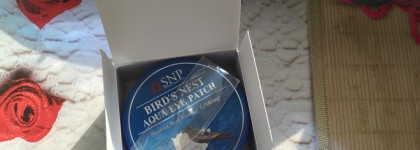 Мои первые патчи для глаз - SNP Bird's Nest Aqua Eye Patch