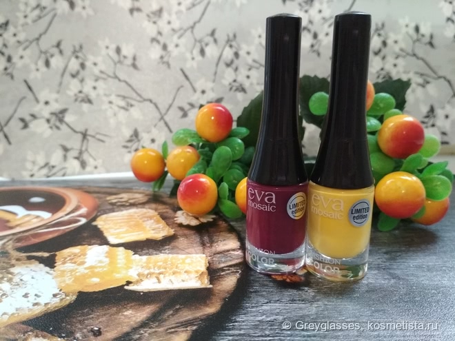Желтый и вишневый. Летняя коллекция 2018 Eva Mosaic
