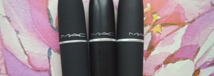 Новые помады MAC Powder Kiss Lipstick №306 Shocking Revelation №313 Scattered Petals