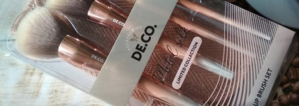 Набор кистей для макияжа De.Co. Metal Silk