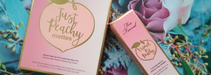 Наконец-то у нас коллекция Too Faced Peaches and Cream! Палетка теней Too Faced Just Peachy Mattes и праймер Primed & Peachy