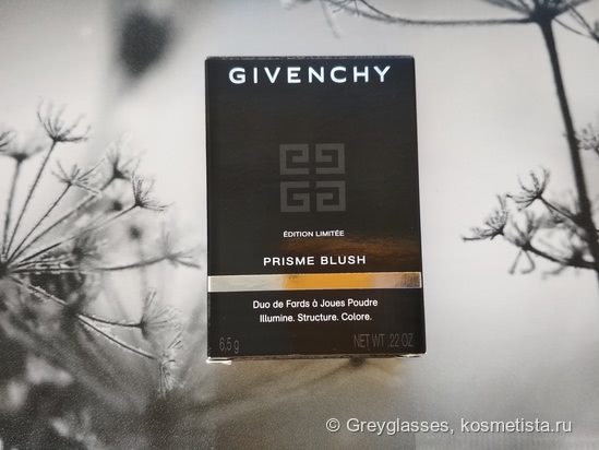 Givenchy Компактные двухцветные румяна Spring 2019 The Power Color Prisme Blush 02 Love