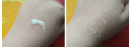 Набор для очищения кожи лица Double Dare. Пилинг-скатка, пилинг-гель и массажная щеточка