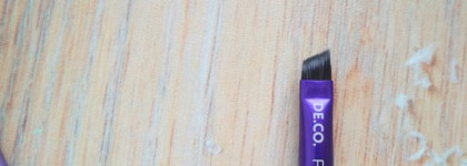 Моя Прелесть: DE.CO. кисть для подводки Pro angled liner. И ее сравнение с тремя аналогами