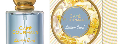 Brocard Cafe Gourmand: Lemon Curd, Frosted Red Currant, Pavlova