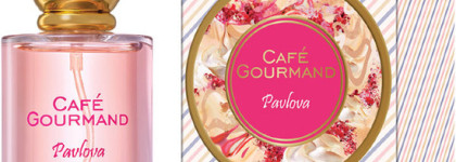 Brocard Cafe Gourmand: Lemon Curd, Frosted Red Currant, Pavlova