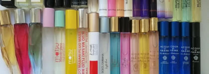 Моя коллекция тревел-флаконов